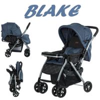 Coche de paseo Blake Mango reversible-Azul