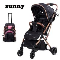 Coche de Paseo Maleta Sunny - Negro