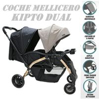 Nuevo Coche Mellicero Ebaby Kipto Dual -Gris