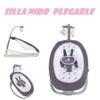 Silla Mecedora Nido Plegable Infanti -Rosado