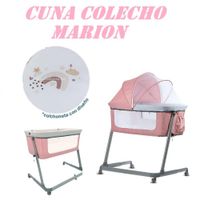 Nueva Cuna Colecho con Diseño Marion -Rosa