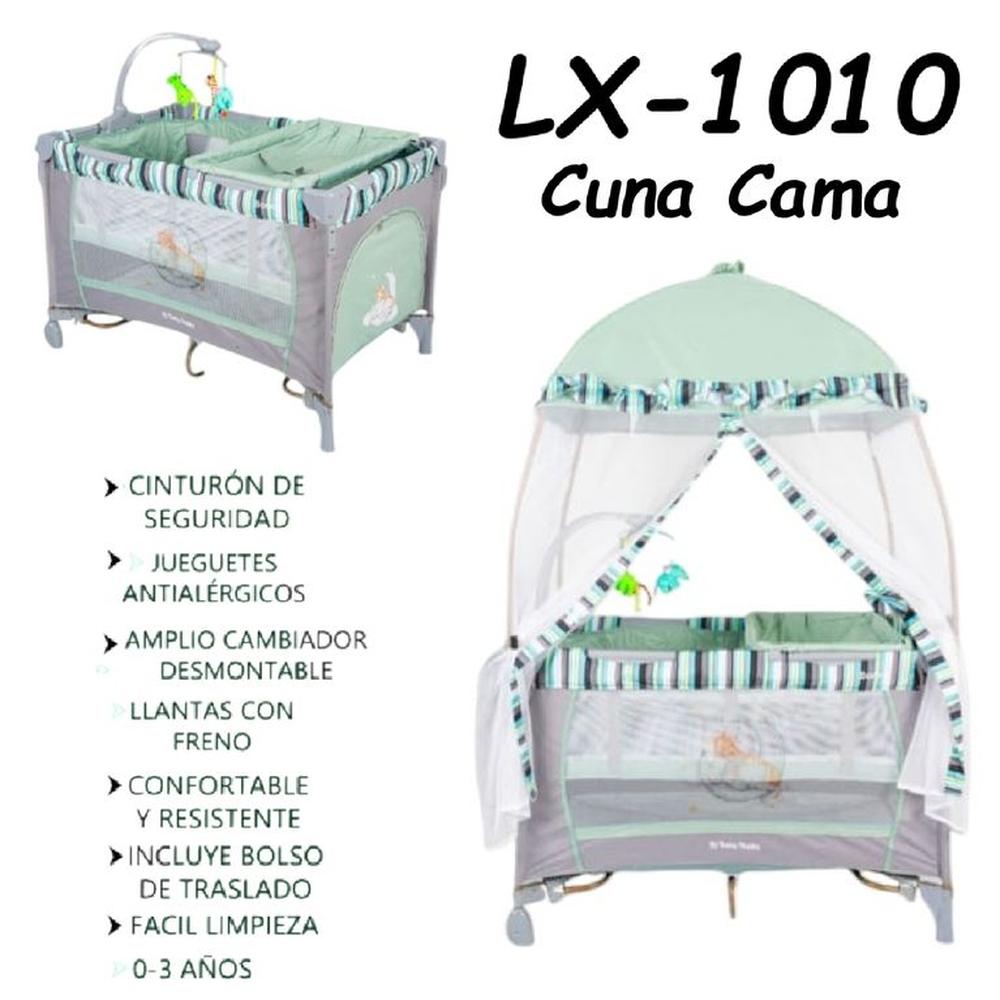 Nueva Cuna Casa Para Bebe Lx-1010-Verde