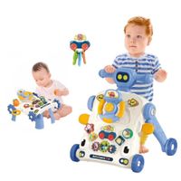 Nuevo Andador Caminador 3 en 1 Musical Robot -Azul