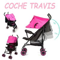 Nuevo Coche de Paseo Evezo Travis - Rosado