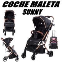 Nuevo Coche de Paseo Maleta Ebaby Sunny -Negro