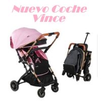 Nuevo Coche De Paseo Ebaby Vince-Rosa