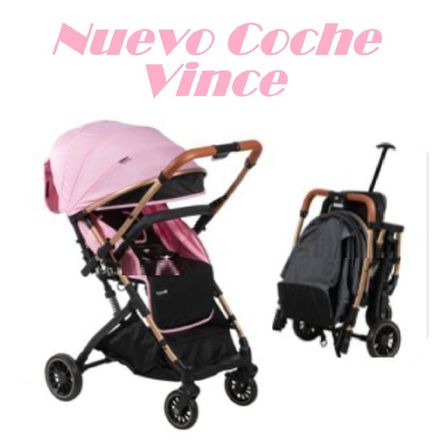 Nuevo Coche De Paseo Ebaby Vince-Rosa