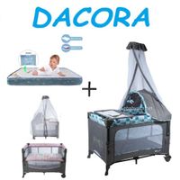 Nueva Cuna Corral Dacora-Colchon A -Azul