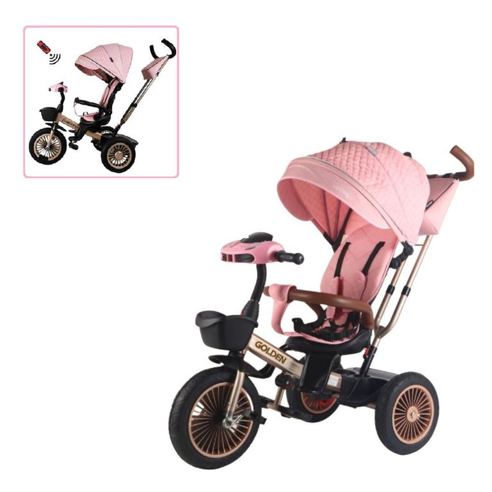 Triciclo Golden Voyage Asiento Giratorio - Rosado