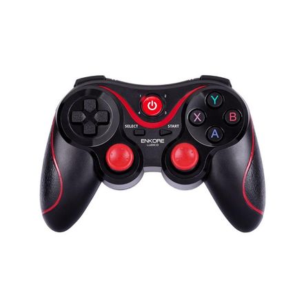 Mando Gamer Bluetooth Ludico ENK G500 Gamepad - Recargable - Enkore Mando Gamer Bluetooth Ludico ENK G500 Gamepad - Recargable - Enkore