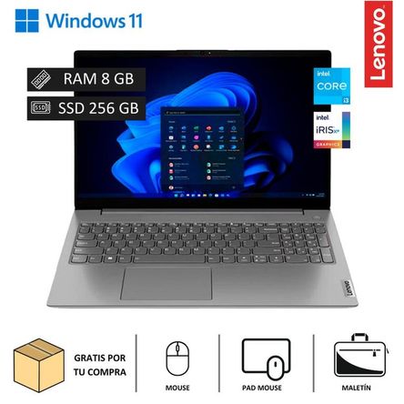 Laptop Lenovo V15 G3 IAP 156” FHD Intel Core i3-1215U 256GB SSD 8GB RAM