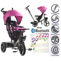 Triciclo Guiador Asiento Giratorio Musical y Luces EB367 -RS