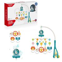 Nuevo Movil Musical Unicornio Para bebe -Celeste