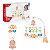 Nuevo Movil Musical Unicornio Para bebe -Rosa