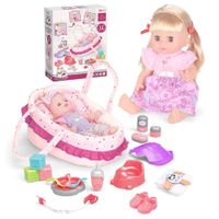 Nuevo Set de muñeca Realista con Porta bebe