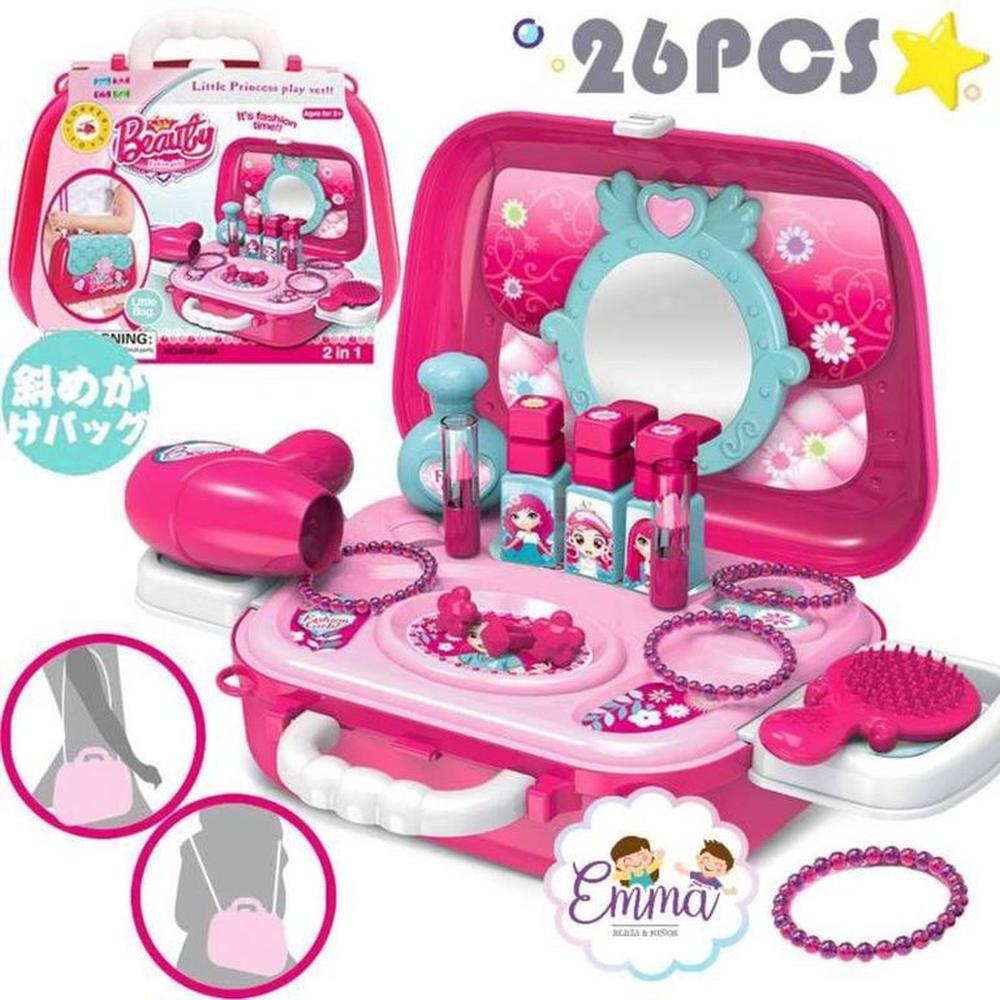 Cartera tocador de belleza 2 en 1