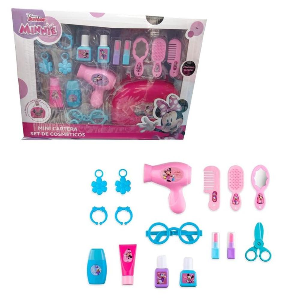 Mini Cartera Set de Comesticos Minnie