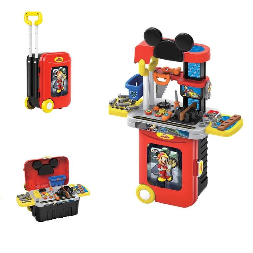 Set De Herramientas Y Maleta 3 En 1 Mickey Mouse 70cm Alto