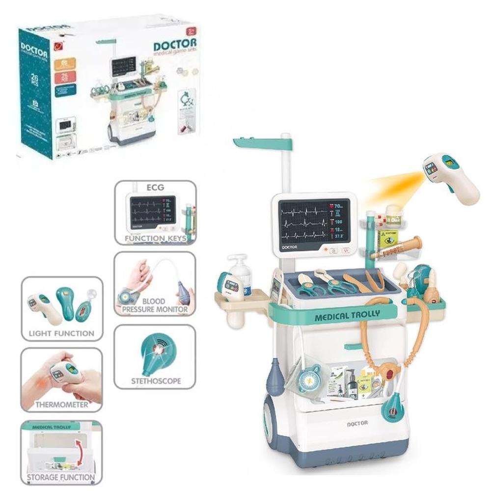 Set Juego Consultorio Médico Juego De Rol 24 Pzas