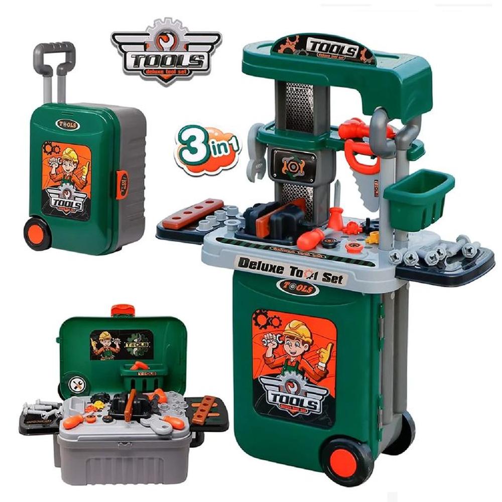 Set Maleta de Herramientas 3 en 1 Tools para niños
