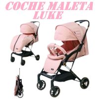 Coche Modelo Maleta Luke Mango de Cuerina -Rosa