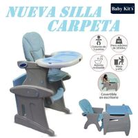 Silla carpeta Baby Kits convertible 3 en 1 Escritorio -Azul