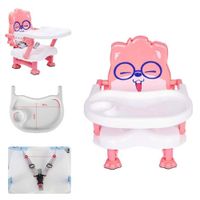 Comedor para bebés Mesa y silla 2 en 1-Rosa