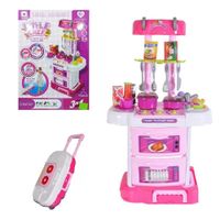Cocina Kitchen Luces y Musical 71cm Alto 3 en 1 Litle Chef