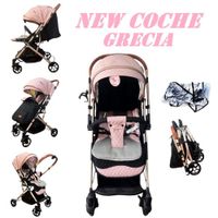 Nuevo Coche Maleta Reversible Grecia -Rosa