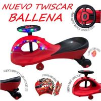Nuevo Twiscar Musical y Luces Bluetooth Ballena -Cars