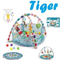 Gimnasio para Bebes Tiger 3 Modos-Celeste
