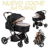 Nuevo Coche Moises Saturno Ebaby -Beige