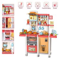 Juguete Set Cocina 65 Piezas Luz Sonido Infantil 100cm- r