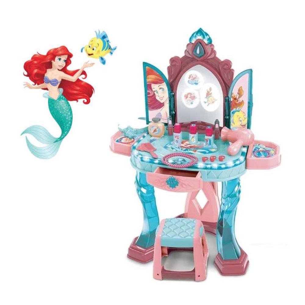 Centro Maquillaje Sensor de Mano Musical y Luces Sirenita