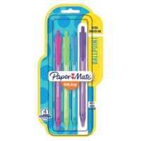Set de Bolígrafo Retráctil 1.0 mm – Pack x4 (Modelo LA3748)