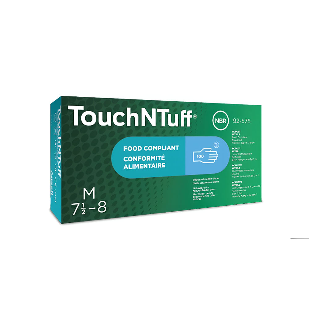 CAJA DE GUANTES NITRILO PN 92-600 ANSELL - TALLA M