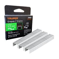 Grapas 5-16 para Tapizar con Engrapadora ET-19 y ET-21 1000 Piezas - Truper 17971