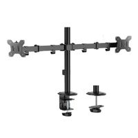 Soporte de Monitor 13""- 27"" Pulgadas con doble brazo  Color Negro