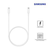 Cable Samsung de Carga Usb-C A Usb-C 5A 1M Max 100W  Blanco Ep-Dn975