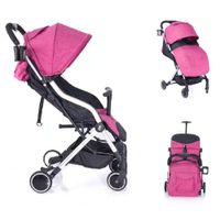 Coche de paseo estilo Maleta  Aventir-Rosado