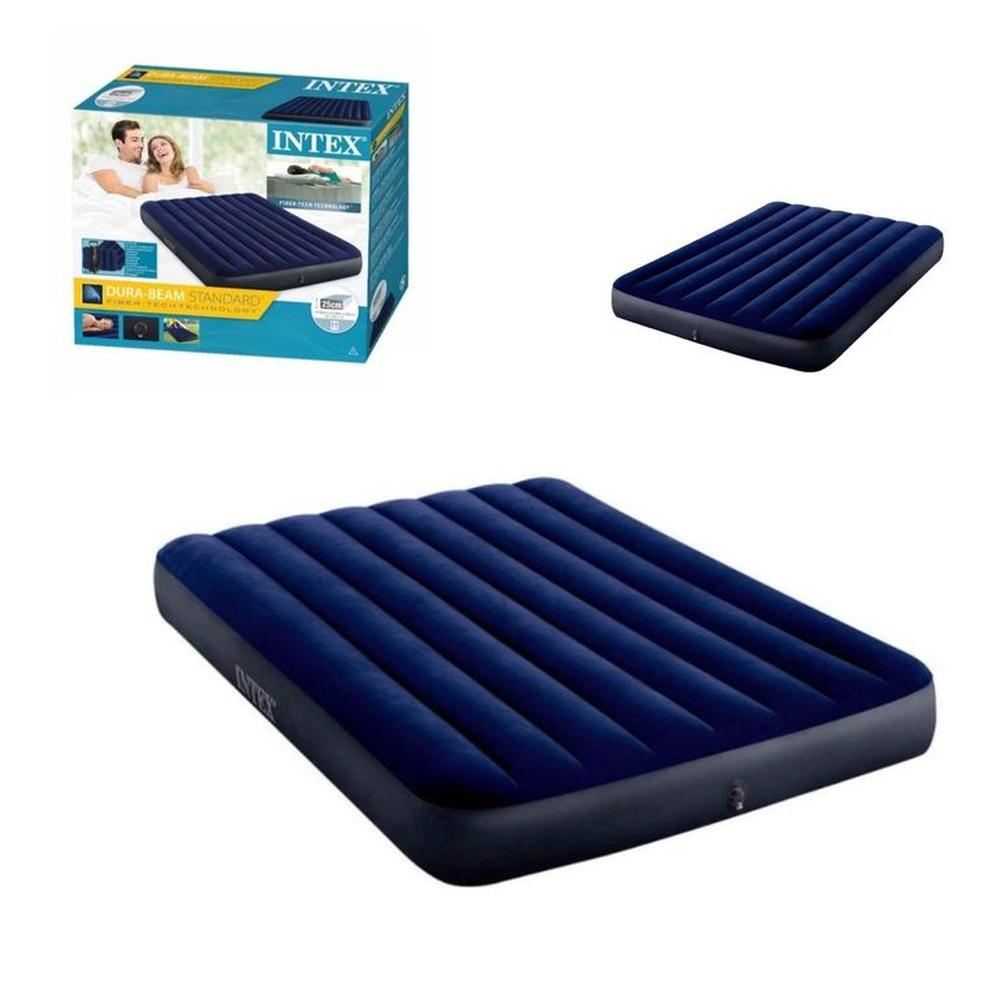 Colchon Inflable 2 Plazas 191x137x22 cm
