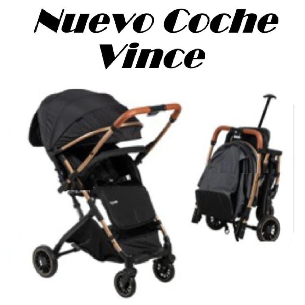 Nuevo Coche De Paseo Ebaby Vince-Negro