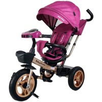 Triciclo Asiento Reclinable y Giratorio USB Bluetooth