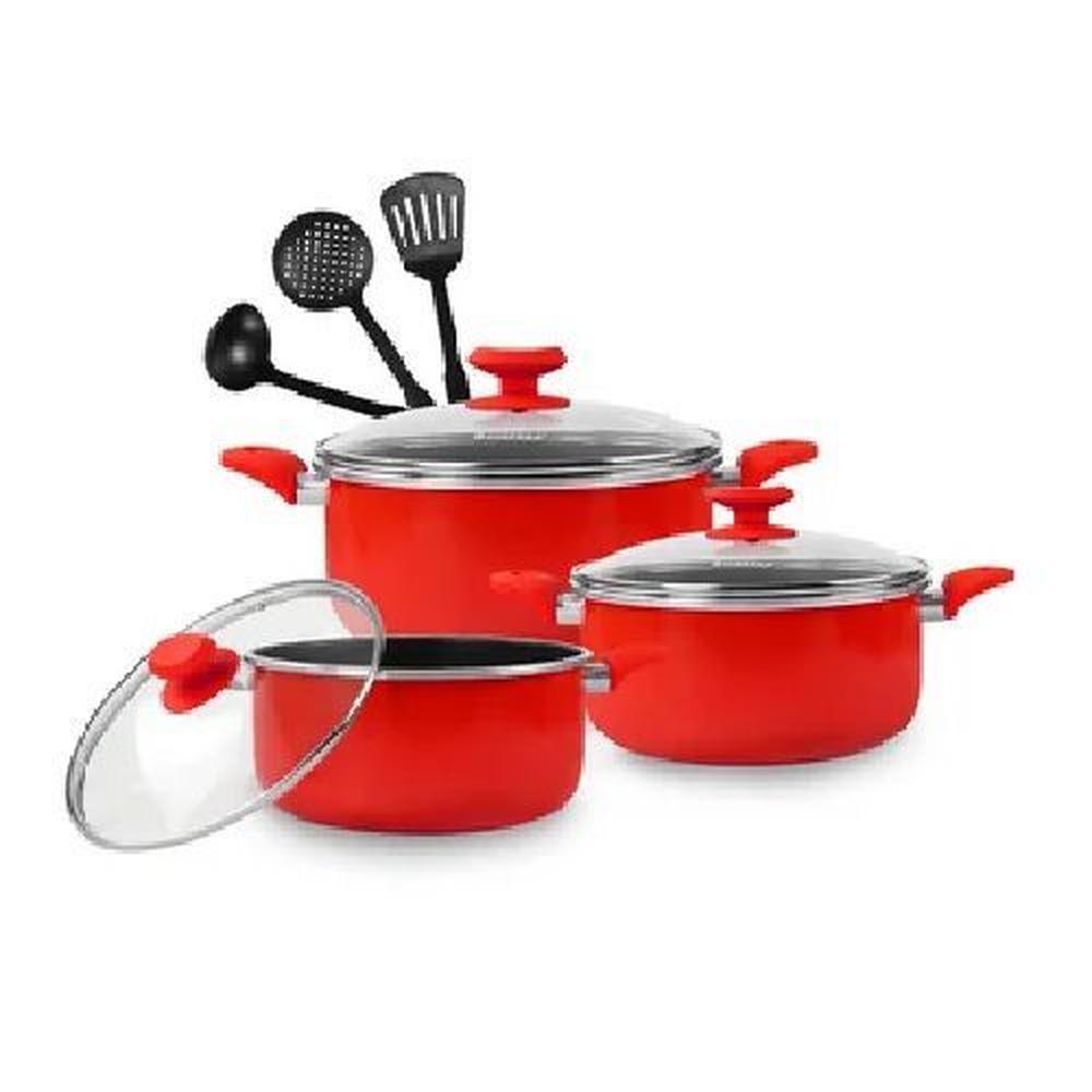 Set de ollas Aluminio 9PZASFZ-1651T