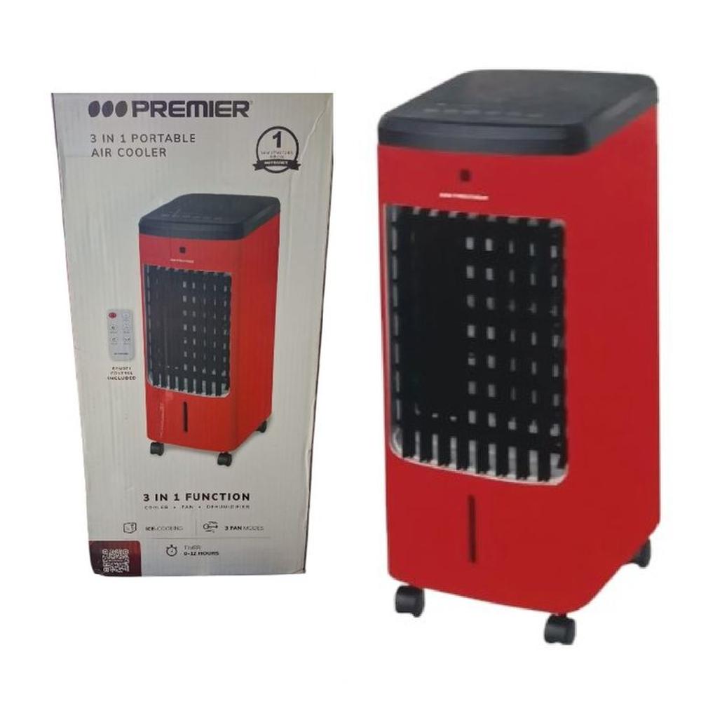 Enfriador De Aire Portatil Premier 3 En 1 -Rojo