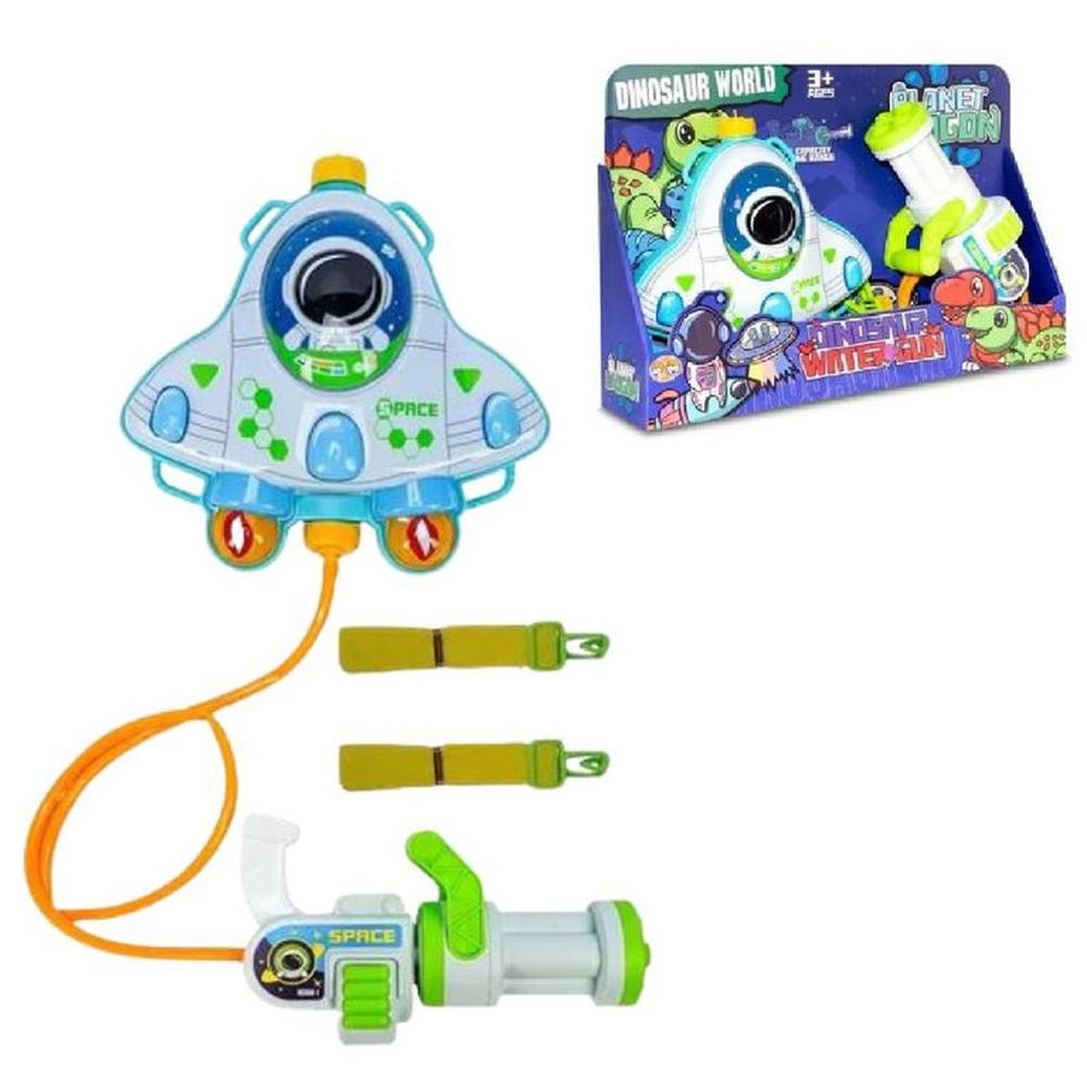 Nueva Mochila con Pistola Dinosaur Watergun -Nave
