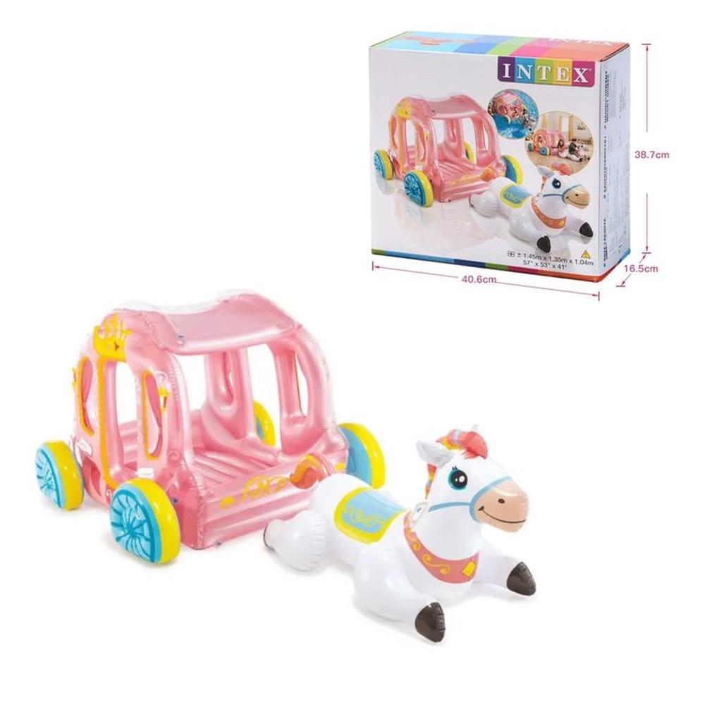 Carruaje de Princesa Inflable Intex 145x135x104