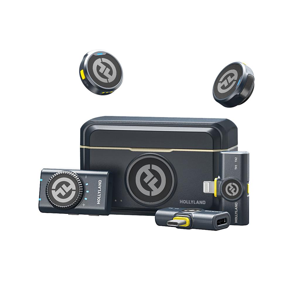 Micrófono inalámbrico Hollyland Lark M2 Duo Combo - 2 personas