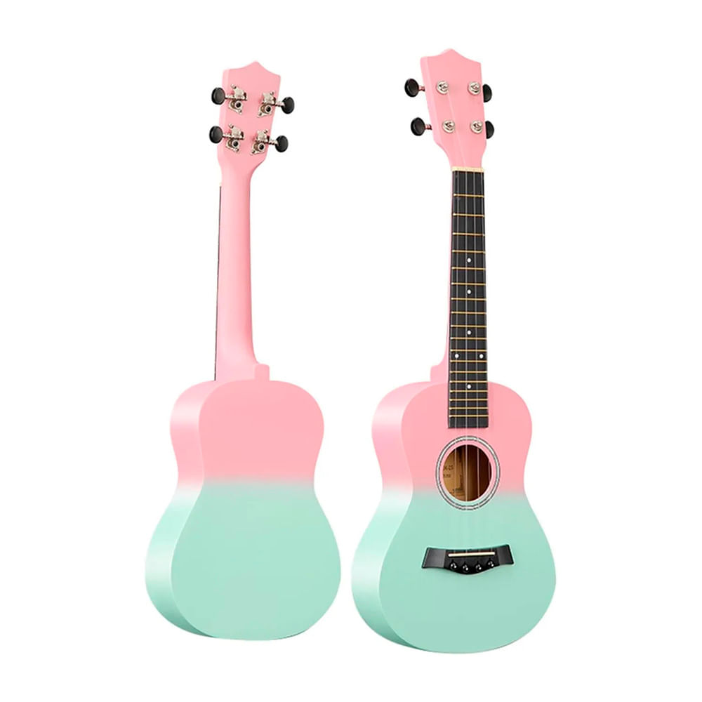 UKELELE CONCIERTO PINK & GREEN