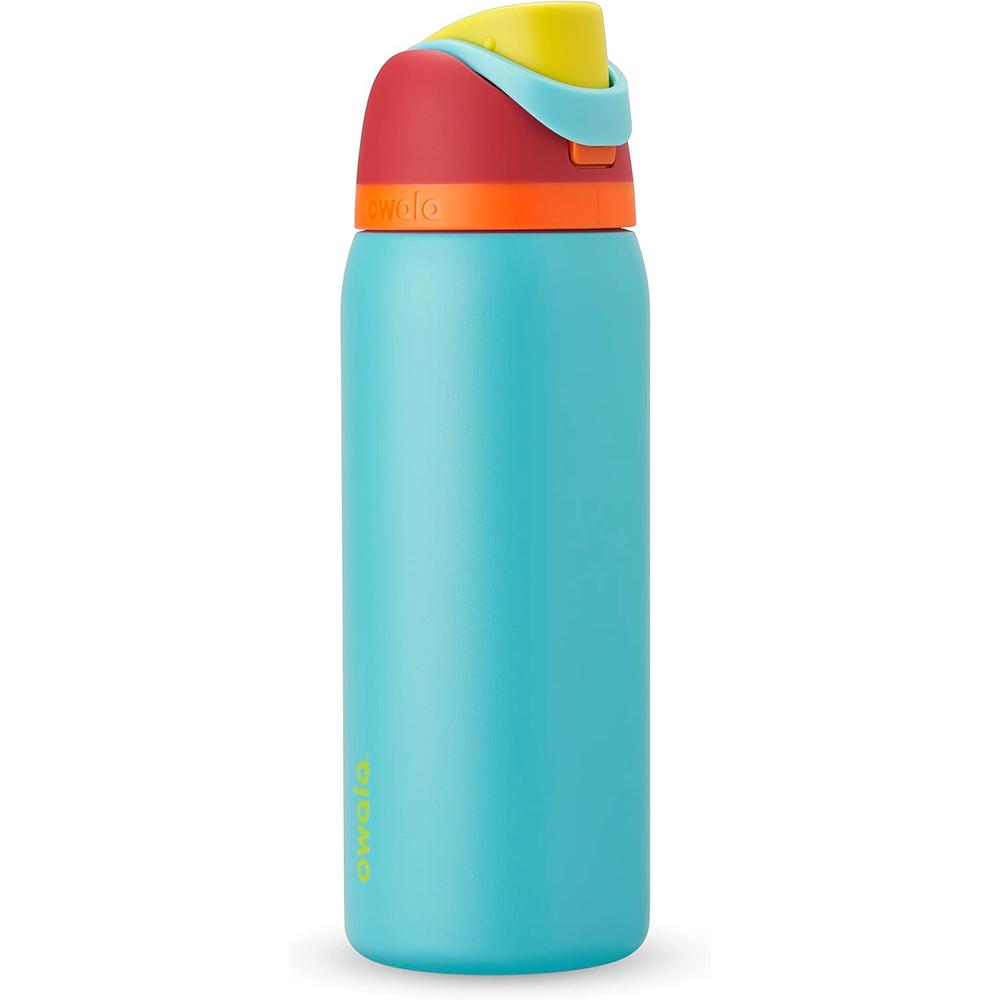 Owala Botella FreeSip térmica de acero inoxidable sin BPA | 32oz - Celeste